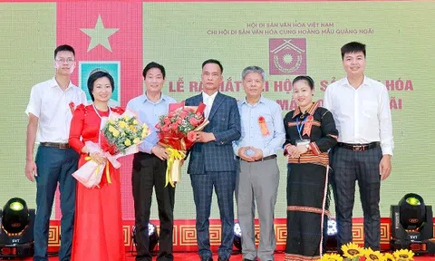 Thành lập Chi hội Di sản Văn hoá Cung Hoàng Mẫu tỉnh Quảng Ngãi