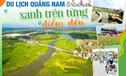 Quảng Nam định hình du lịch xanh gắn với bảo vệ môi trường