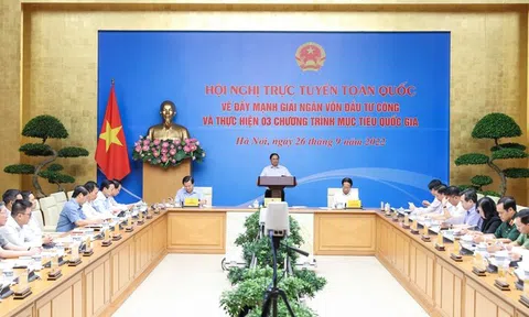 9 tháng năm 2022, tốc độ giải ngân vốn đầu tư công còn chậm, mới đạt 46,7%