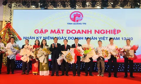 Quảng Trị: Gặp mặt Doanh nghiệp, Doanh nhân tiểu biểu nhân kỷ niệm Ngày Doanh nhân Việt Nam 13/10