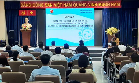 Sản xuất, tiêu dùng bền vững và hoạt động thúc đẩy kinh tế tuần hoàn trong các ngành công nghiệp