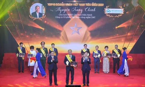 Chủ tịch CMC được vinh danh “Top 10 doanh nhân VN tiêu biểu 2022”