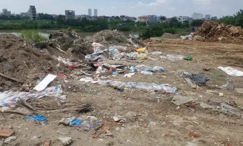 Huyện Hoài Đức - Hà Nội: Người dân xã Vân Canh dùng chất thải san lấp mặt bằng, lãnh đạo nói tạo điều kiện?