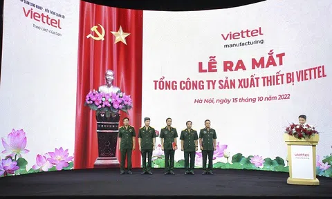 Viettel ra mắt Tổng Công ty sản xuất thiết bị Viettel sẵn sàng tham gia chuỗi cung ứng toàn cầu