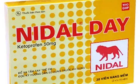 Hà Nội thu hồi toàn bộ thuốc viên nang mềm Nidal® Day do vi phạm chỉ tiêu độ hòa tan mức độ 2