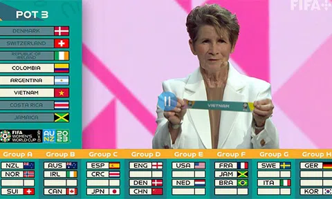World Cup bóng đá nữ 2023: Đội tuyển nữ Việt Nam chung bảng với Đương kim vô địch và Á quân