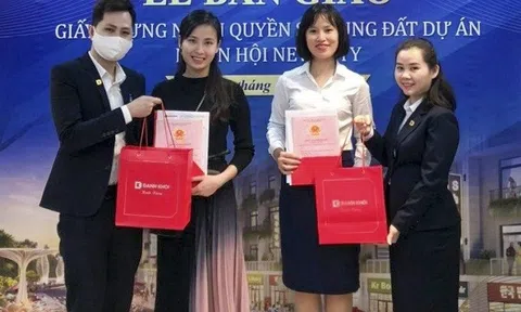 Tập đoàn Danh Khôi trao 83 sổ hồng cho khách hàng Nhơn Hội New City