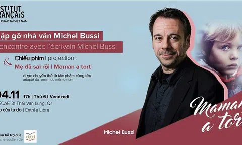 Gặp gỡ nhà văn Michel Bussi nhân dịp ra mắt bản dịch tiểu thuyết “Mã 62: Ai đã giết Hoàng tử bé?”