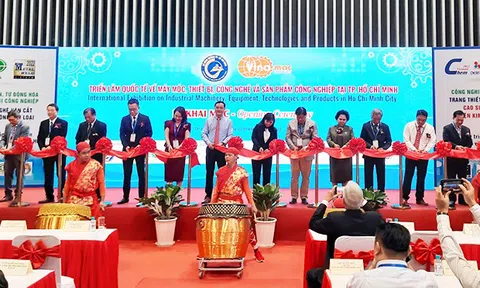 Khai mạc Triển lãm Quốc tế về Máy móc, thiết bị, công nghệ và sản phẩm công nghiệp tại TP. Hồ Chí Minh