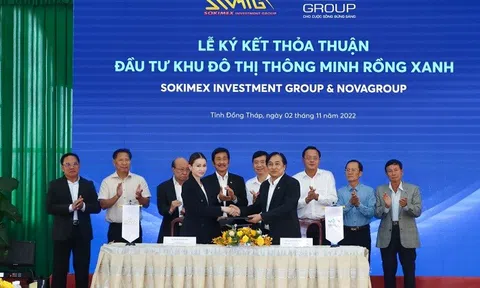NovaGroup và Sokimex cam kết đầu tư, phát triển dự án khu đô thị BLUE DRAGON