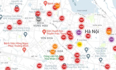 Báo động tình trạng ô nhiễm không khí, bụi mịn tại Hà Nội