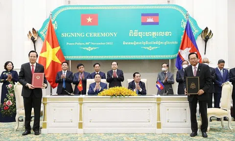 Tăng trưởng thương mại Việt Nam – Campuchia ngày càng phát triển mạnh mẽ