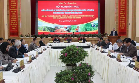 Lâm Đồng đối thoại với nông dân để tháo gỡ khó khăn thúc đẩy phát triển nông nghiệp