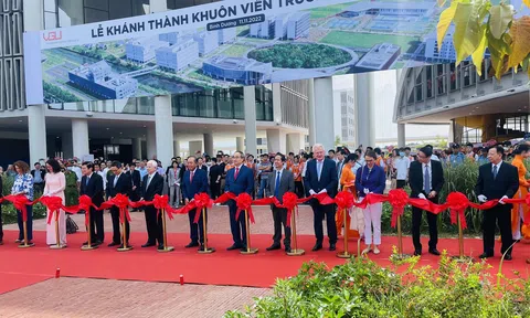 Khánh thành khuôn viên trường Đại học Việt Đức, quy mô hơn 50ha