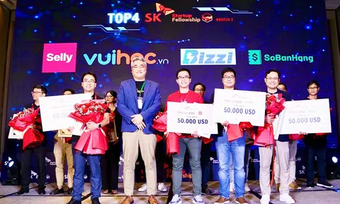 4 Startup xuất sắc nhất đạt giải cao chương trình SKSF