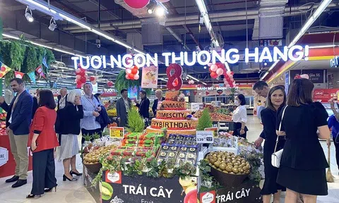 Tổng Lãnh sự quán New Zealand khảo sát thị trường sản phẩm nhập khẩu Việt Nam tại siêu thị WinMart