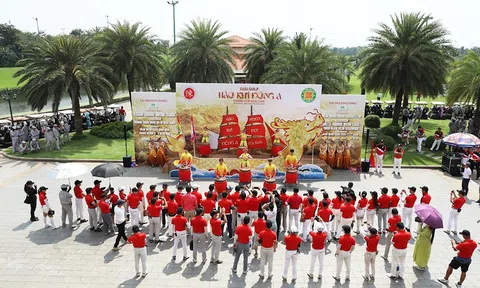 Giải Golf họ Trần Hào khí Đông A -  Cup Hoa Linh 2022 thu hút 216 golfer tham gia