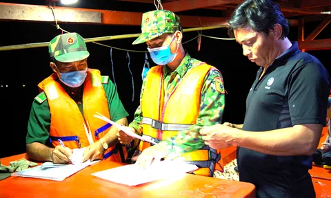 Bộ đội Biên phòng Cà Mau nỗ lực bảo vệ nguồn tài nguyên biển