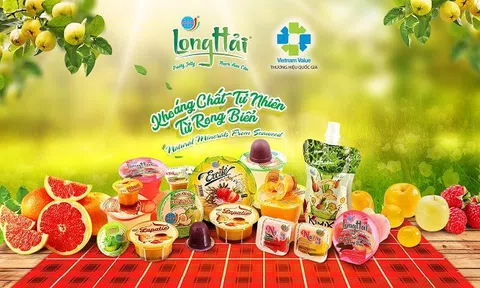 Long Hải - Doanh nghiệp sản xuất thạch rau câu hàng đầu có 5 sản phẩm được vinh danh Thương hiệu Quốc gia 2022