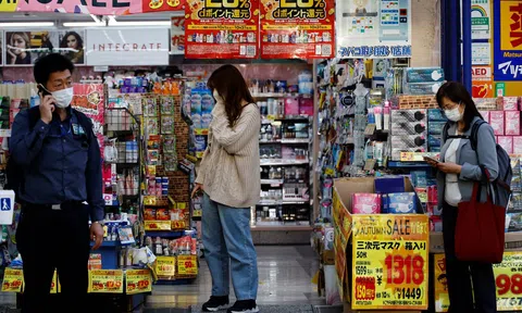 Nhật Bản: Lạm phát tiêu dùng ở thủ đô Tokyo tăng nhanh nhất trong 40 năm