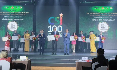 Nestlé Việt Nam được bình chọn là doanh nghiệp bền vững nhất Việt Nam trong 2 năm liên tiếp