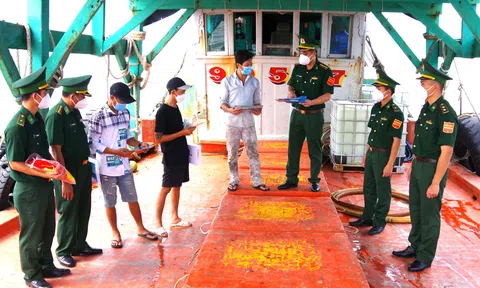 Bộ đội Biên phòng tỉnh Cà Mau chủ động nắm chắc tình hình, xử lí tốt các vụ việc trên khu vực biên giới biển