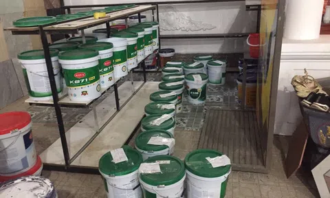 Cục QLTT tỉnh Bắc Giang xử phạt vi phạm kinh doanh sơn KOVA giả mạo nhãn hiệu