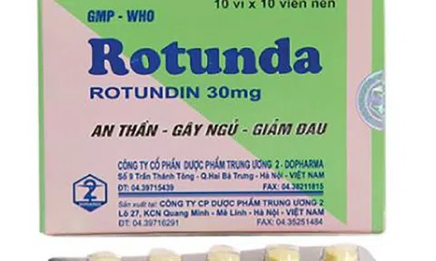 Hà Nội thu hồi thuốc an thần Rotunda do không đạt chất lượng