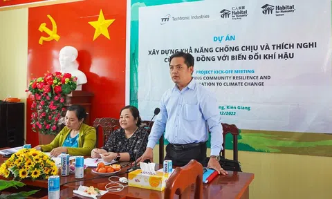 Tăng cường hỗ trợ cải thiện sức khỏe, môi trường sống và khả năng chống chịu với biến đổi khí hậu cho nhóm cộng đồng dễ bị tổn thương