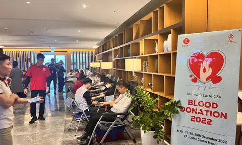 Tập đoàn LOTTE: “Giọt hồng yêu thương” - Cho đi để nhận lại