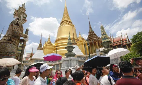 Năm 2027: Thái Lan đặt mục tiêu thu hút 80 triệu lượt khách du lịch nước ngoài