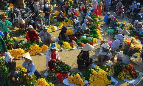 Chợ quê ngày Tết