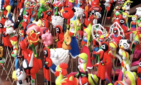 Nét đẹp văn hóa dân gian qua những chiếc ‘tò he’