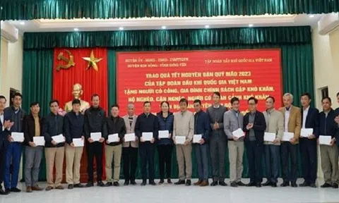 Tổng Công ty Thăm dò Khai thác Dầu khí và nghĩa tình với đồng bào nghèo Xuân Quý Mão