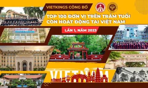 Top 100 đơn vị hơn "100 tuổi" còn hoạt động tại Việt Nam