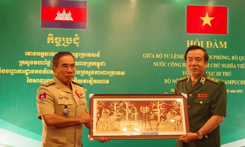 Bộ Tư lệnh Bộ đội Biên phòng Việt Nam và Tổng cục Di trú Campuchia tăng cường nâng cao chương trình phối hợp