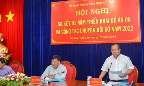 Cà Mau: Tập trung đẩy mạnh chuyển đổi số toàn diện