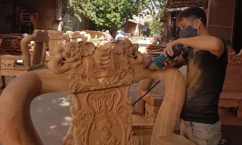 Làng nghề gỗ chủ động tăng tốc sản xuất, đón chờ cơ hội mới