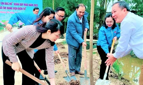 Đoàn Thanh niên huyện Thanh Trì khắc sâu lời dạy của Bác - “Mùa xuân là Tết trồng cây”