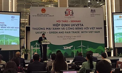 Thương mại xanh - cơ hội cho doanh nghiệp Việt tham gia sâu rộng vào thị trường Anh
