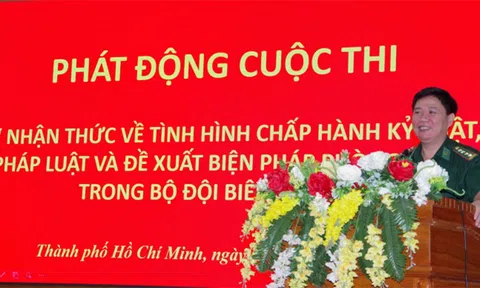 Phát động cuộc thi nâng cao nhận thức về pháp luật của Bộ đội Biên phòng TP. Hồ Chí Minh