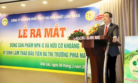 Supe Lâm Thao ra mắt dòng sản phẩm phân bón mới tại thị trường phía Nam