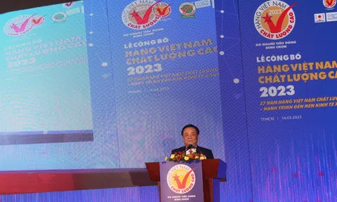 Vinh danh 519 doanh nghiệp đạt danh hiệu Hàng Việt Nam Chất lượng cao