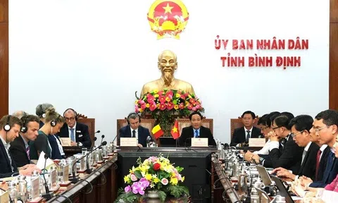 UBND tỉnh Bình Định và Tổng Công ty Becamex IDC tổ chức Hội thảo xúc tiến đầu tư Vương quốc Bỉ