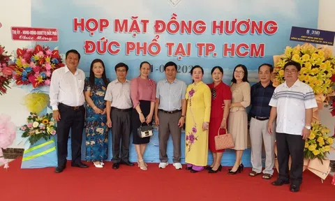 Hội đồng hương thị xã Đức Phổ tại TP.HCM gặp mặt đầu năm 2023