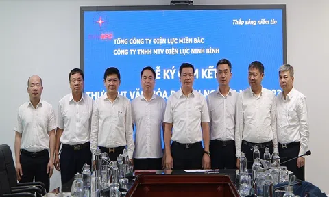 Cam kết thực thi Văn hóa doanh nghiệp năm 2023 tại PC Ninh Bình