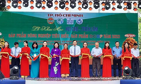 Khai mạc Hội chợ sản phẩm nông nghiệp tiêu biểu, sản phẩm OCOP năm 2023