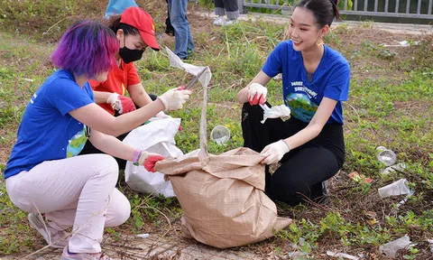 Hàng vạn người dân toàn quốc cùng Đại sứ Lê Nguyễn Bảo Ngọc hành động hưởng ứng Ngày Trái đất 22/4