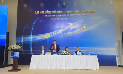 PNJ đặt mục tiêu doanh thu 35.598 tỉ đồng và lợi nhuận sau thuế 1.937 tỉ đồng năm 2023