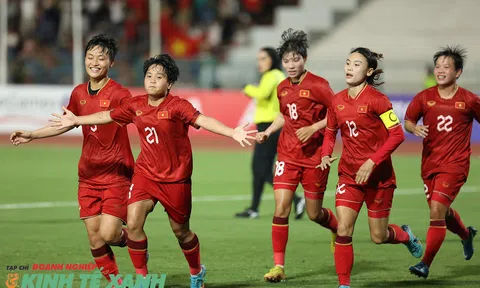 Thắng đậm chủ nhà Campuchia, Đội tuyển Nữ Việt Nam vào chung kết SEA Games lần thứ 4 liên tiếp